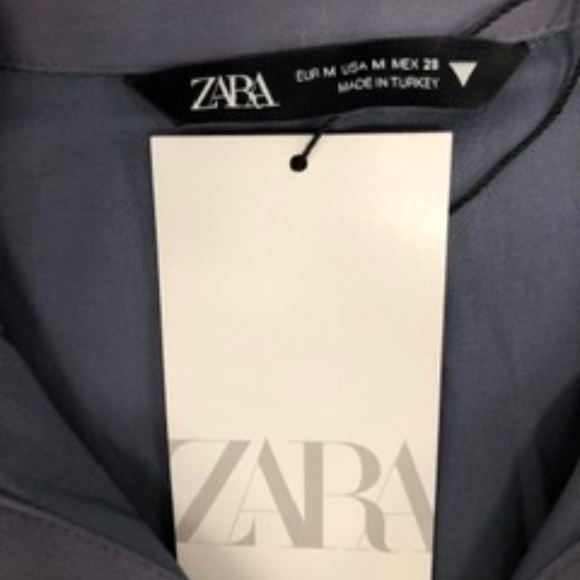 ZARA Pocket dress with Slit, M, NWT - Picture 7 of 8